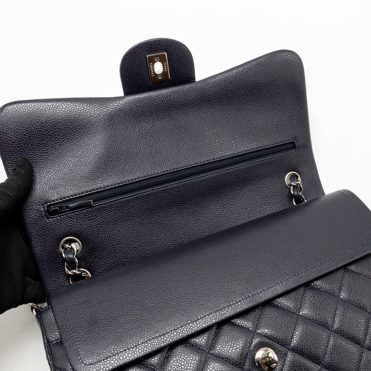 chanel-jumbo-classic-double-flap-bag-caviar-dark-blue-shw