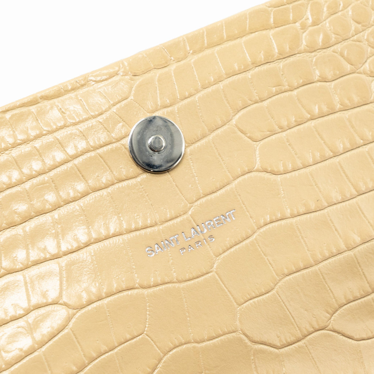 saint-laurent-kate-clutch-croc-embossed-leather-beige-shw