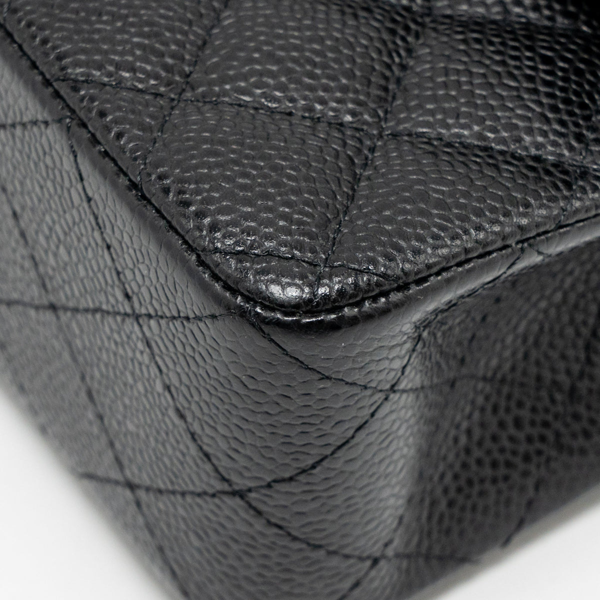 chanel-small-classic-double-flap-bag-caviar-black-shw-copy