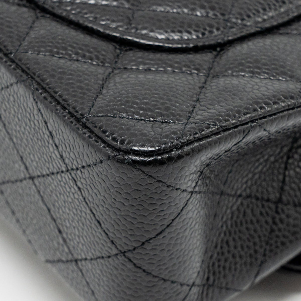 chanel-small-classic-double-flap-bag-caviar-black-shw-copy