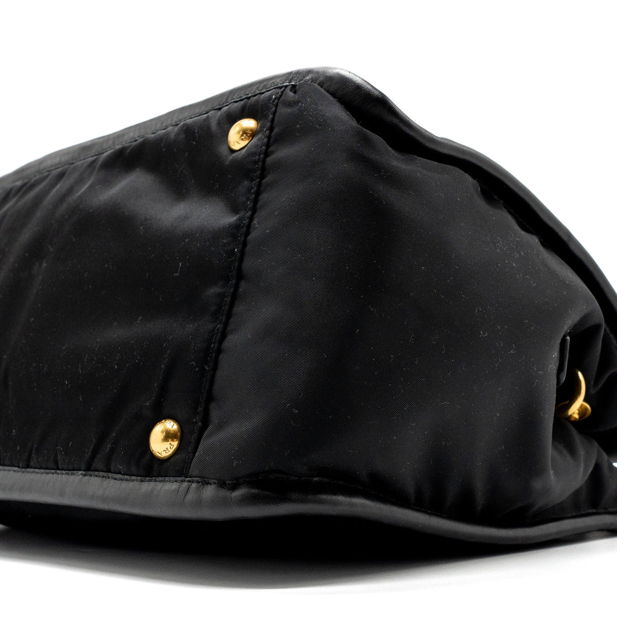 prada-tote-bag-nylon-leather-black-ghw