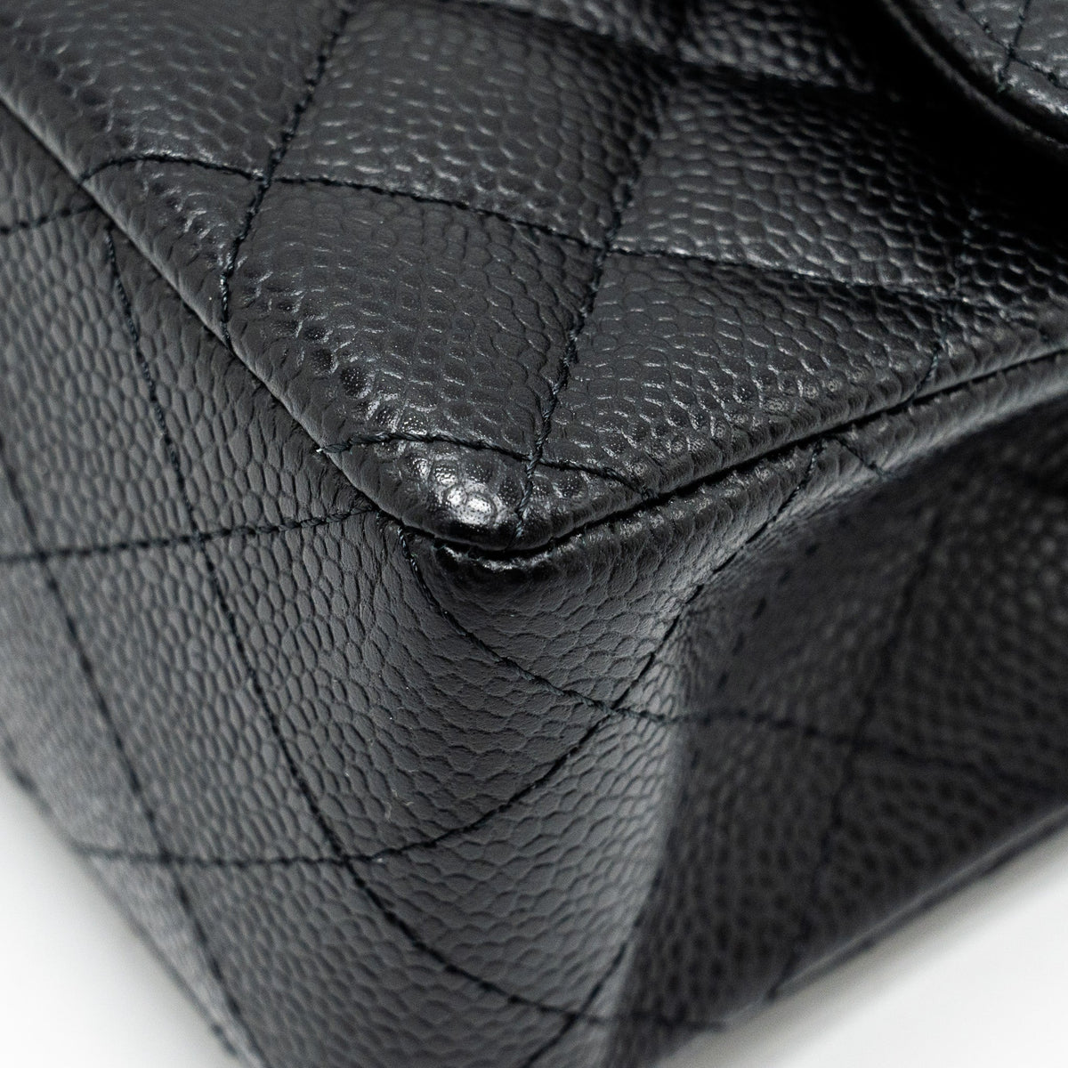 chanel-small-classic-double-flap-bag-caviar-black-ghwmicrochip-3
