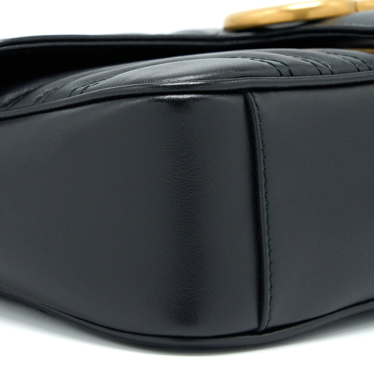 gucci-gg-marmont-small-matelasse-shoulder-bag-black-ghw-2