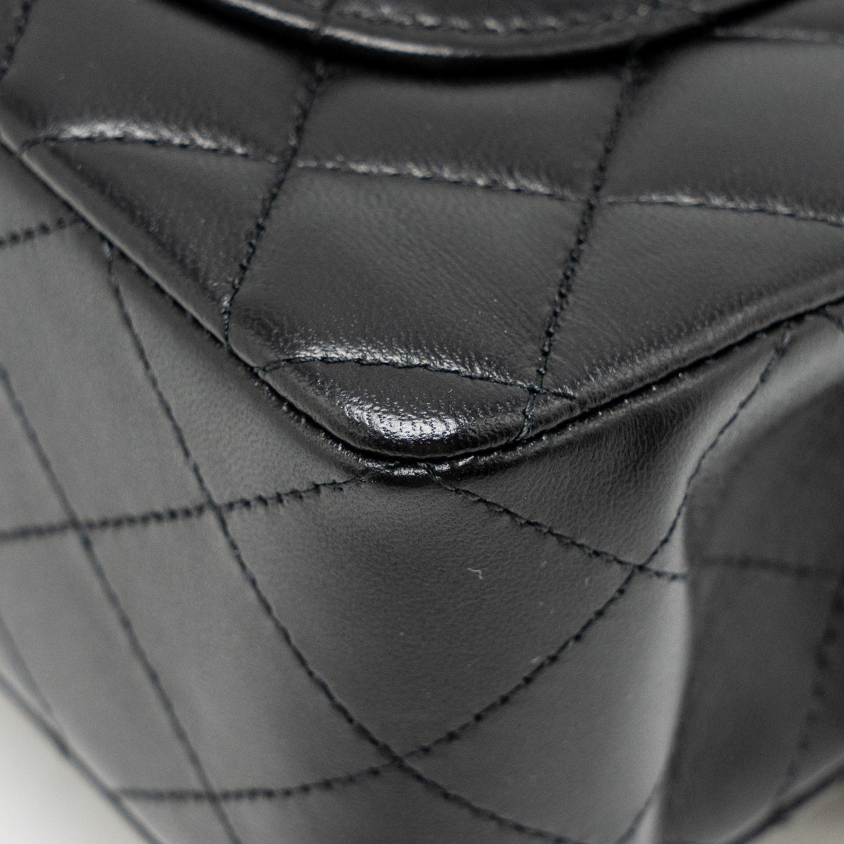 chanel-small-classic-double-flap-bag-lambskin-black-lghw-microchip