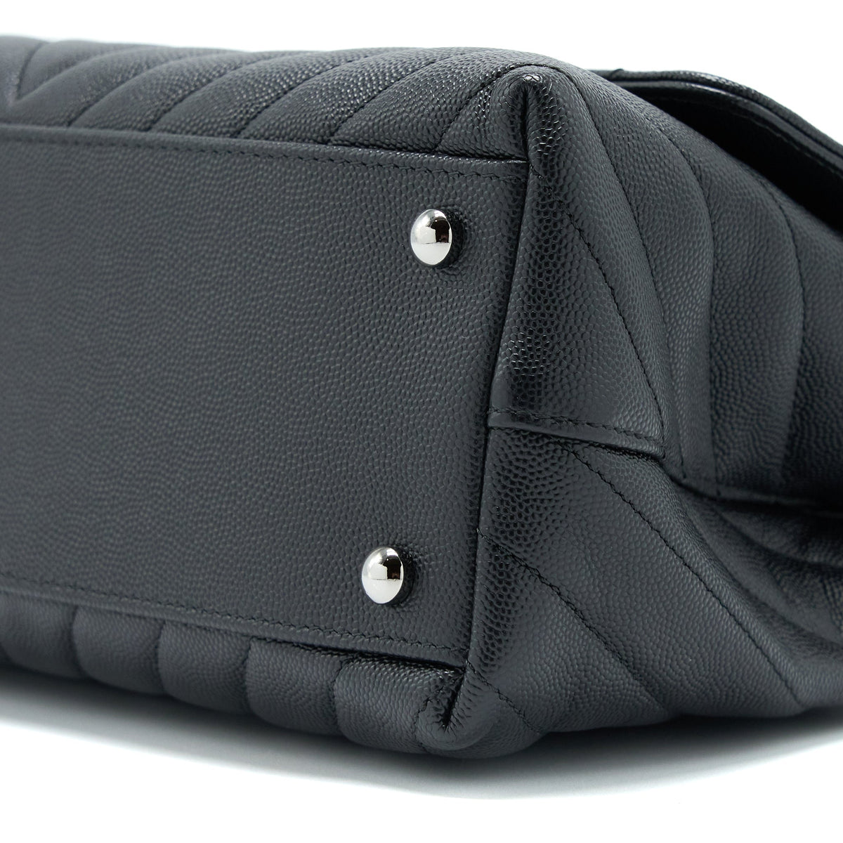 copy-of-chanel-medium-coco-handle-chevron-caviar-black-shw