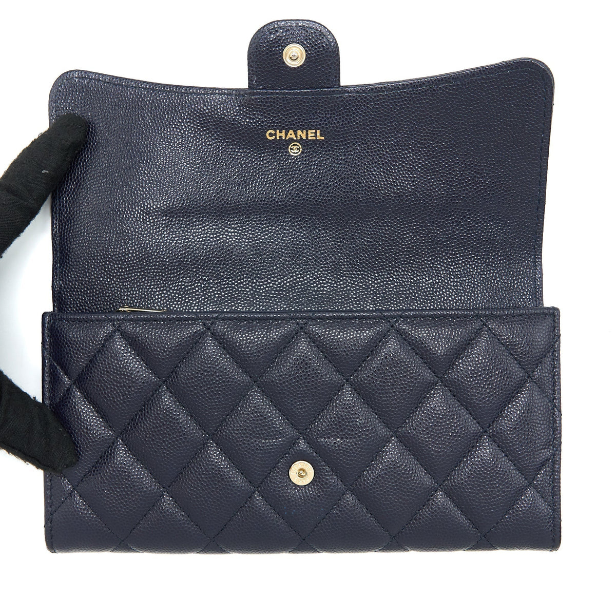 chanel-classic-flap-long-wallet-caviar-dark-blue-lghw