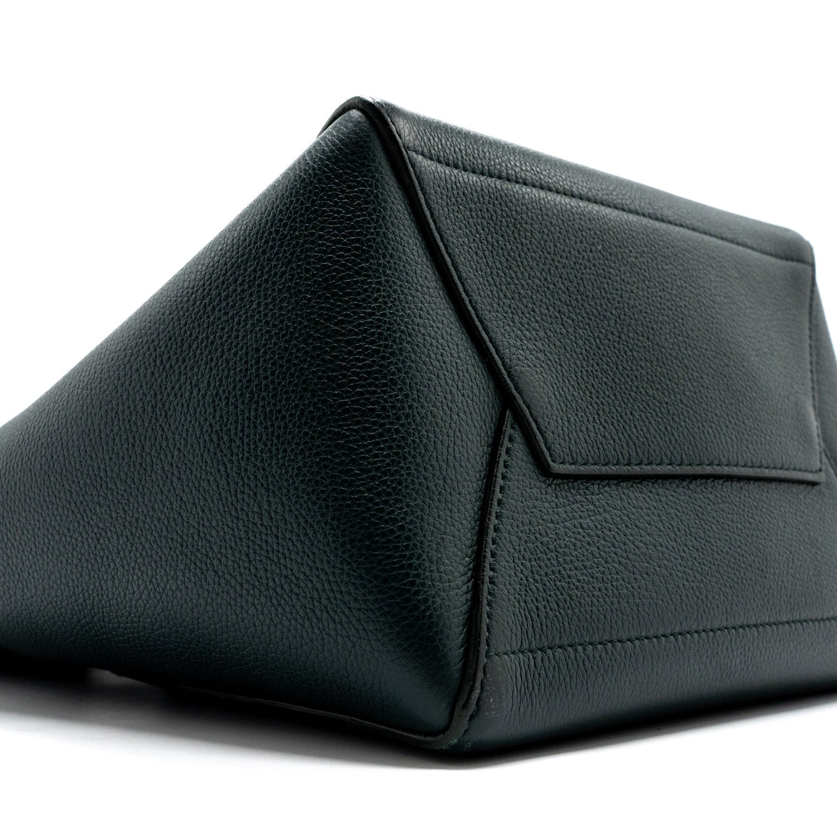 celine-sangle-bucket-bag-calfskin-dark-green-ghw-1