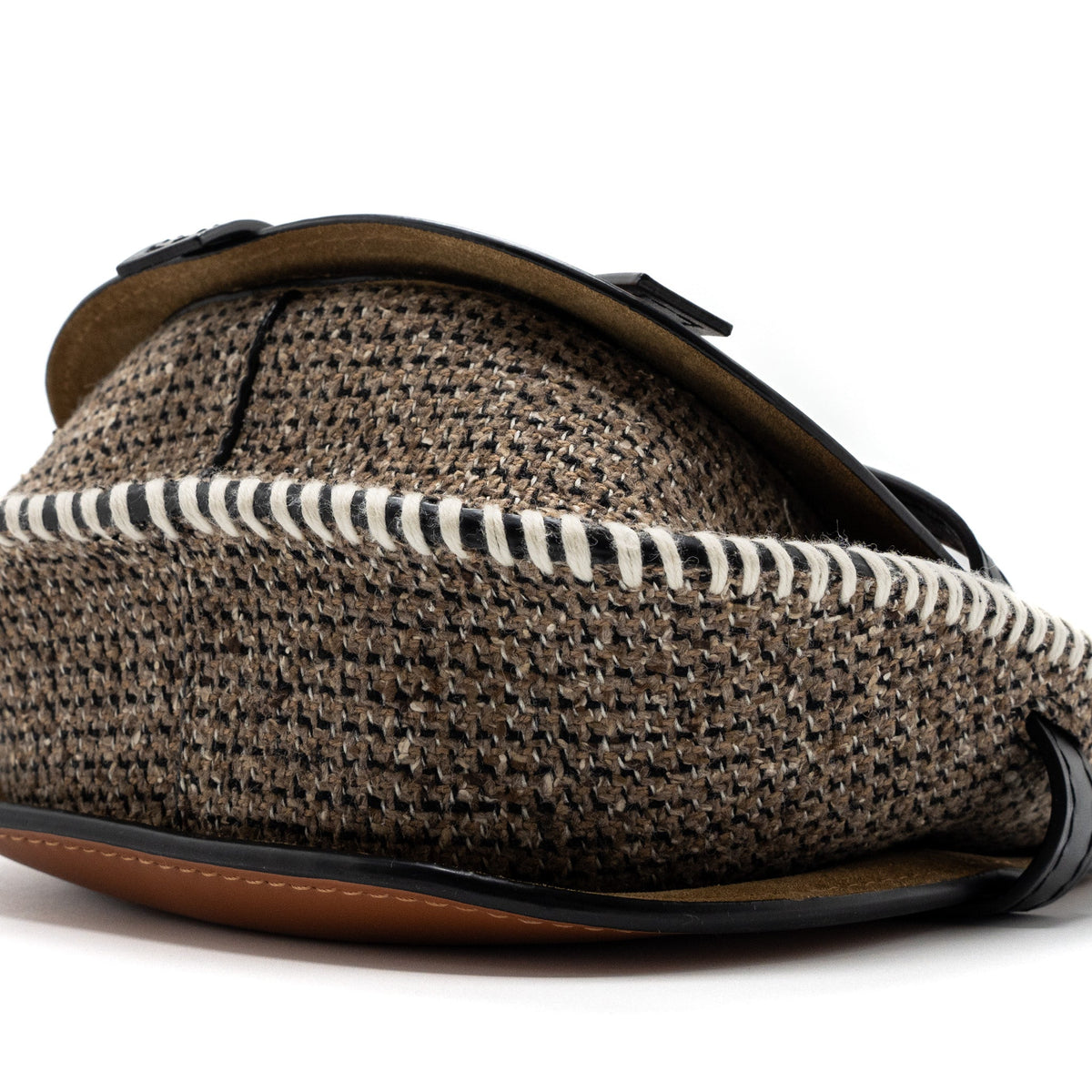loewe-small-gate-bag-calfskin-tweed-tan-ghw