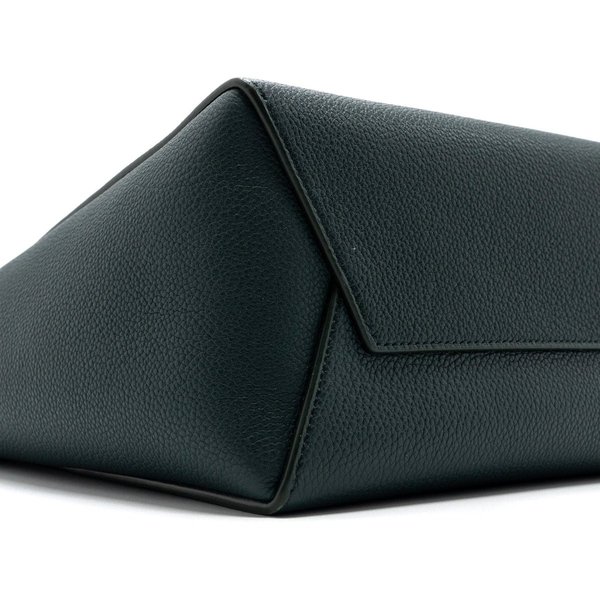 celine-sangle-bucket-bag-calfskin-dark-green-ghw