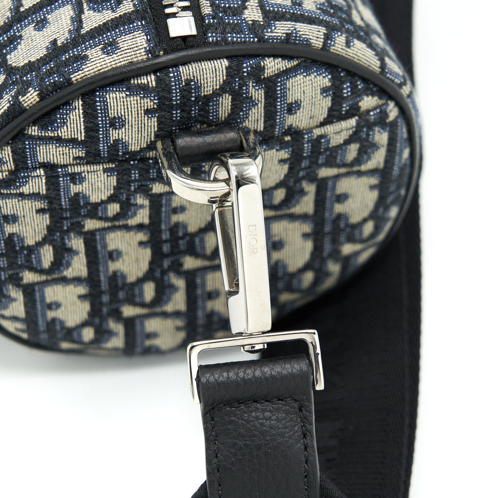 dior-blue-oblique-messenger-roller-bag