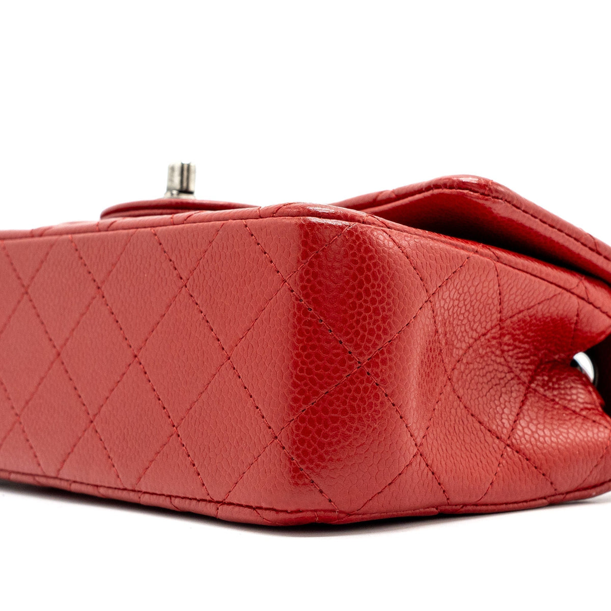 chanel-mini-rectangular-flap-bag-red-ruthenium-hardware