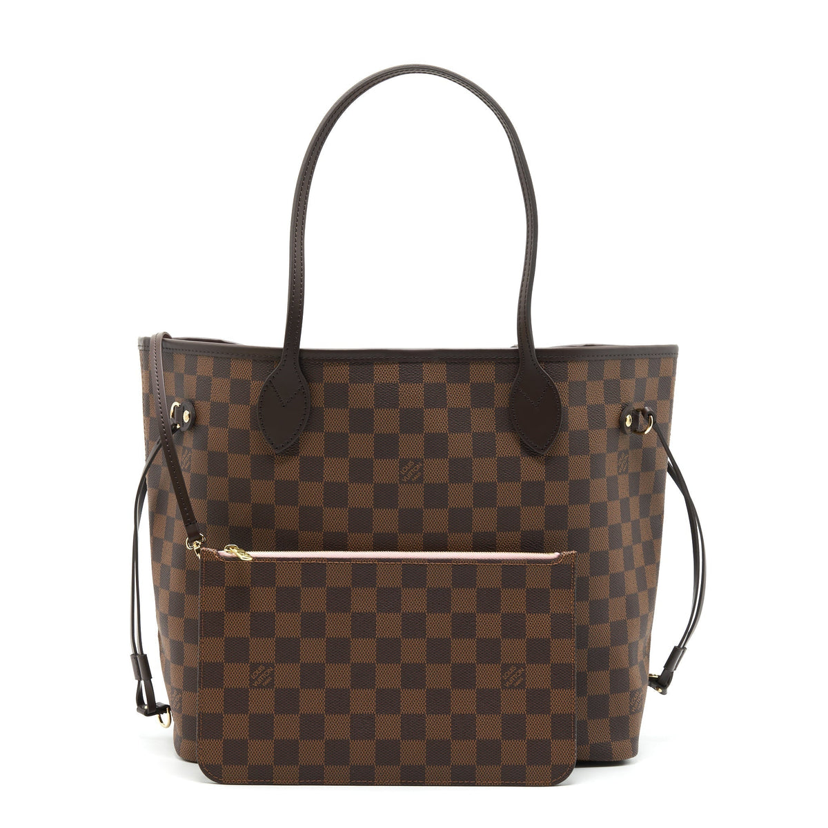 louis-vuitton-neverfull-mm-damier-ebene-canvas-rose-ballerine