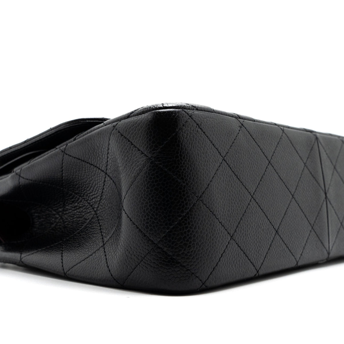 chanel-classic-double-flap-jumbo-caviar-black-shw