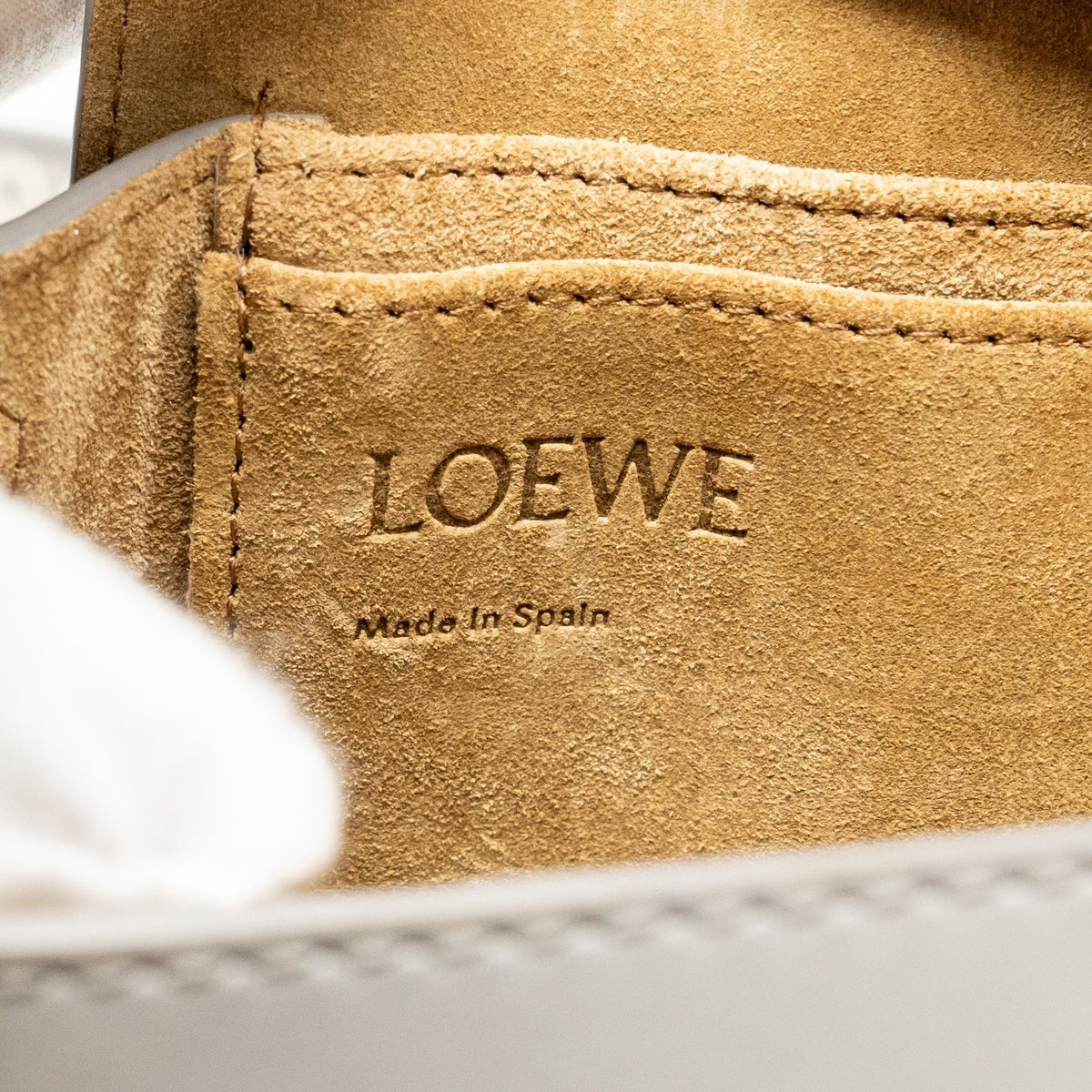 loewe-mini-gate-dual-bag-soft-calfskin-jacquard-grey-shw-copy