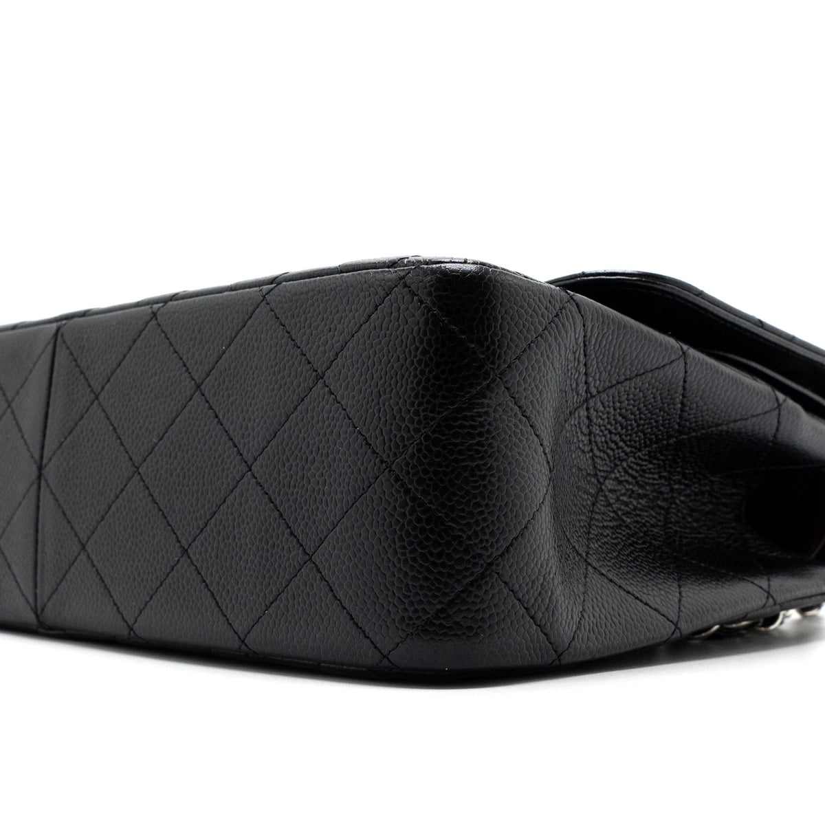 chanel-classic-double-flap-jumbo-caviar-black-shw