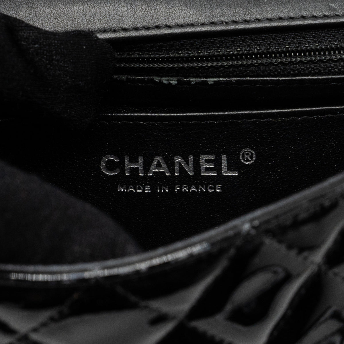 chanel-mini-rectangular-flap-bag-patent-black-shw
