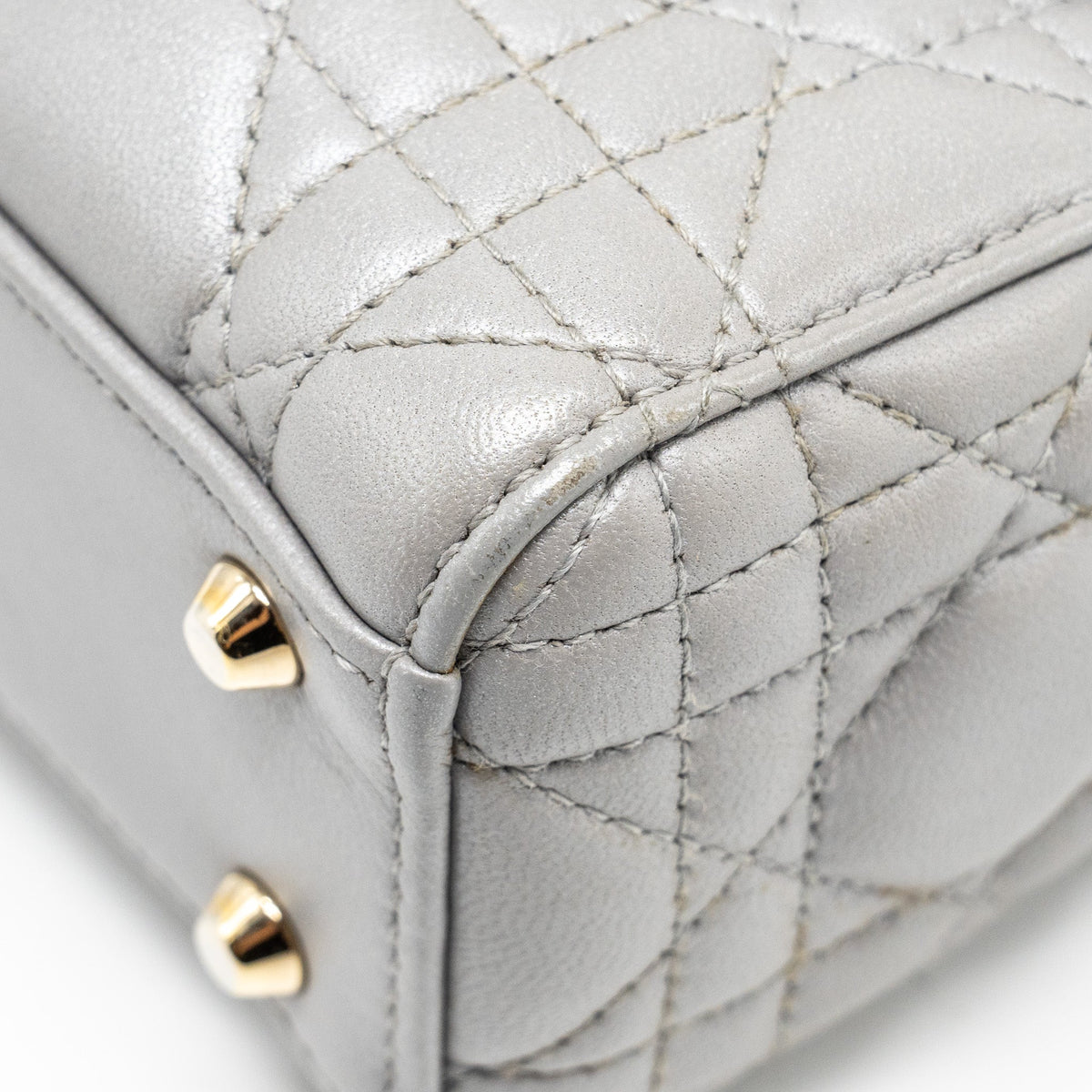 dior-mini-lady-dior-lambskin-grey-lghw-3