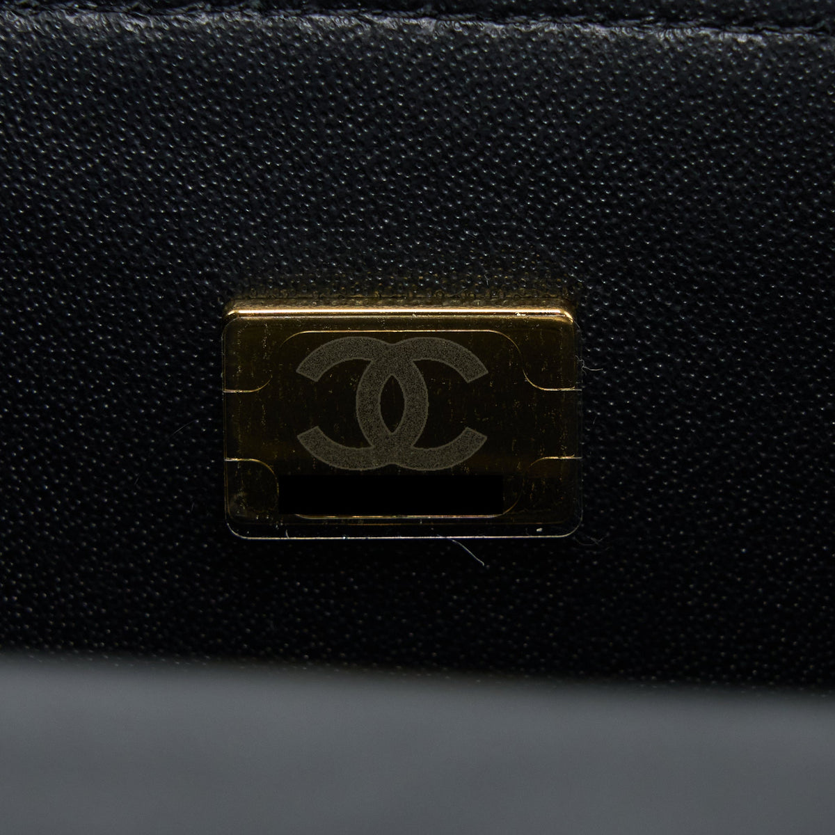 chanel-22p-top-handle-mini-rectangular-with-lion-charm-lghw-microchip