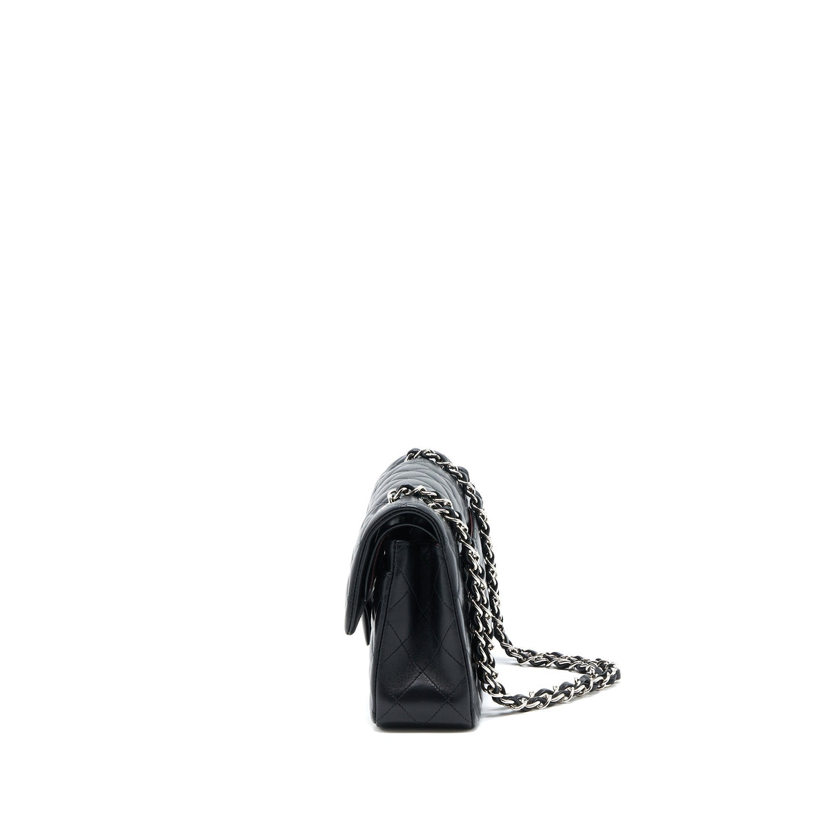 chanel-small-classic-double-flap-bag-lambskin-black-shw-1