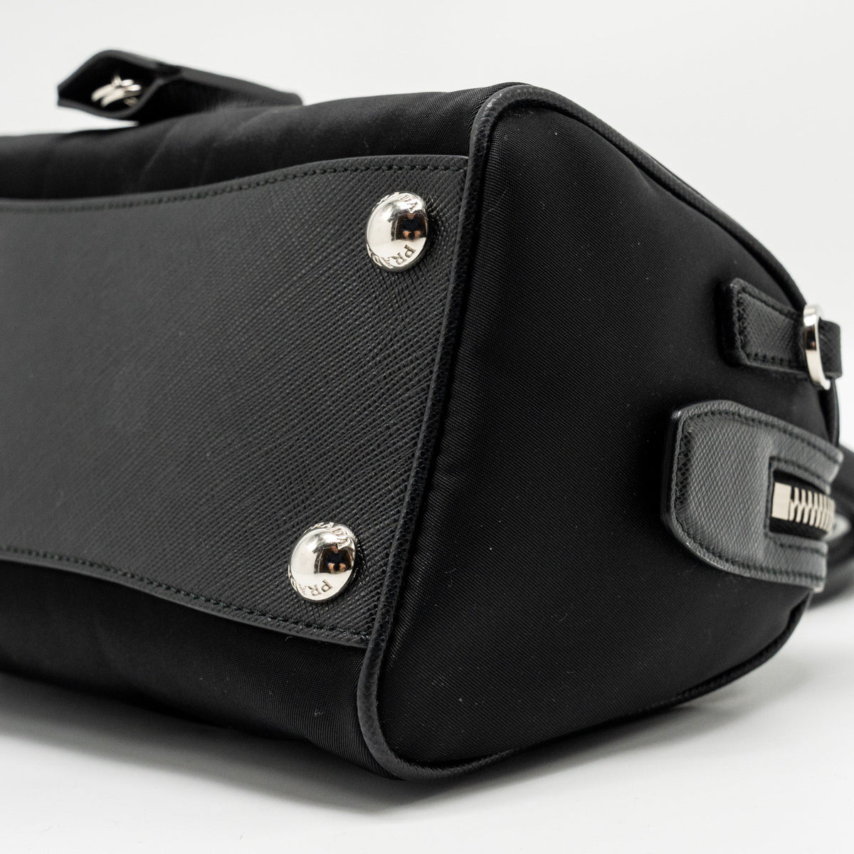 prada-top-handle-re-edition-2005-nylon-bag-black-shw
