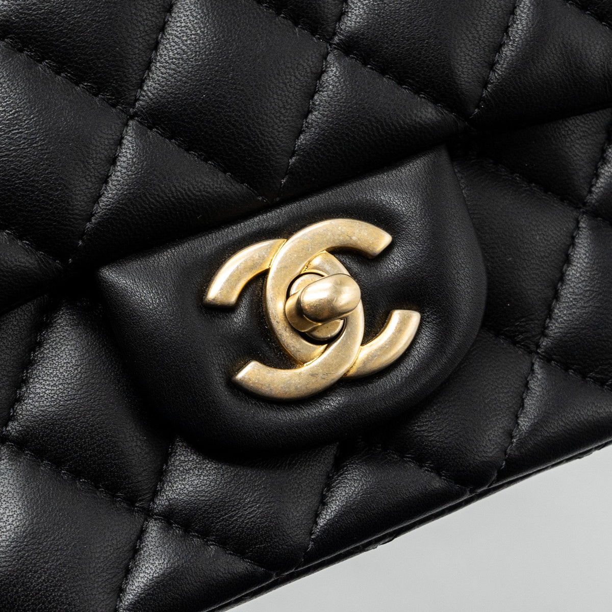 chanel-classic-mini-square-flap-bag-lambskin-black-brushed-ghw