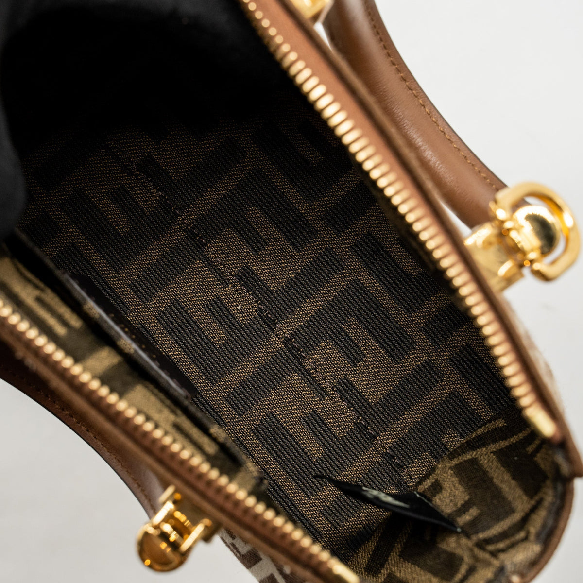 fendi-by-the-way-mini-bag-ff-canvas-leather-brown-cream-ghw