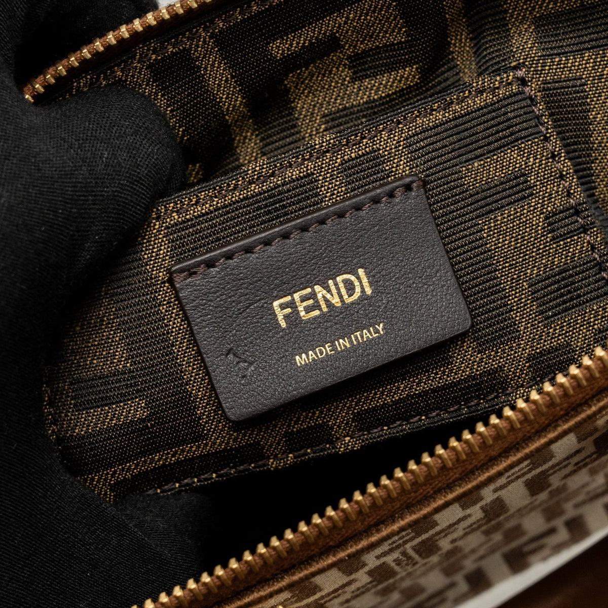 fendi-by-the-way-mini-bag-ff-canvas-leather-brown-cream-ghw
