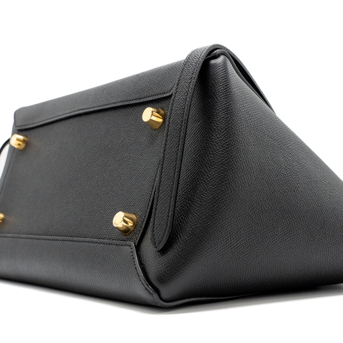 celine-mini-belt-bag-grained-calfskin-black-ghw-4
