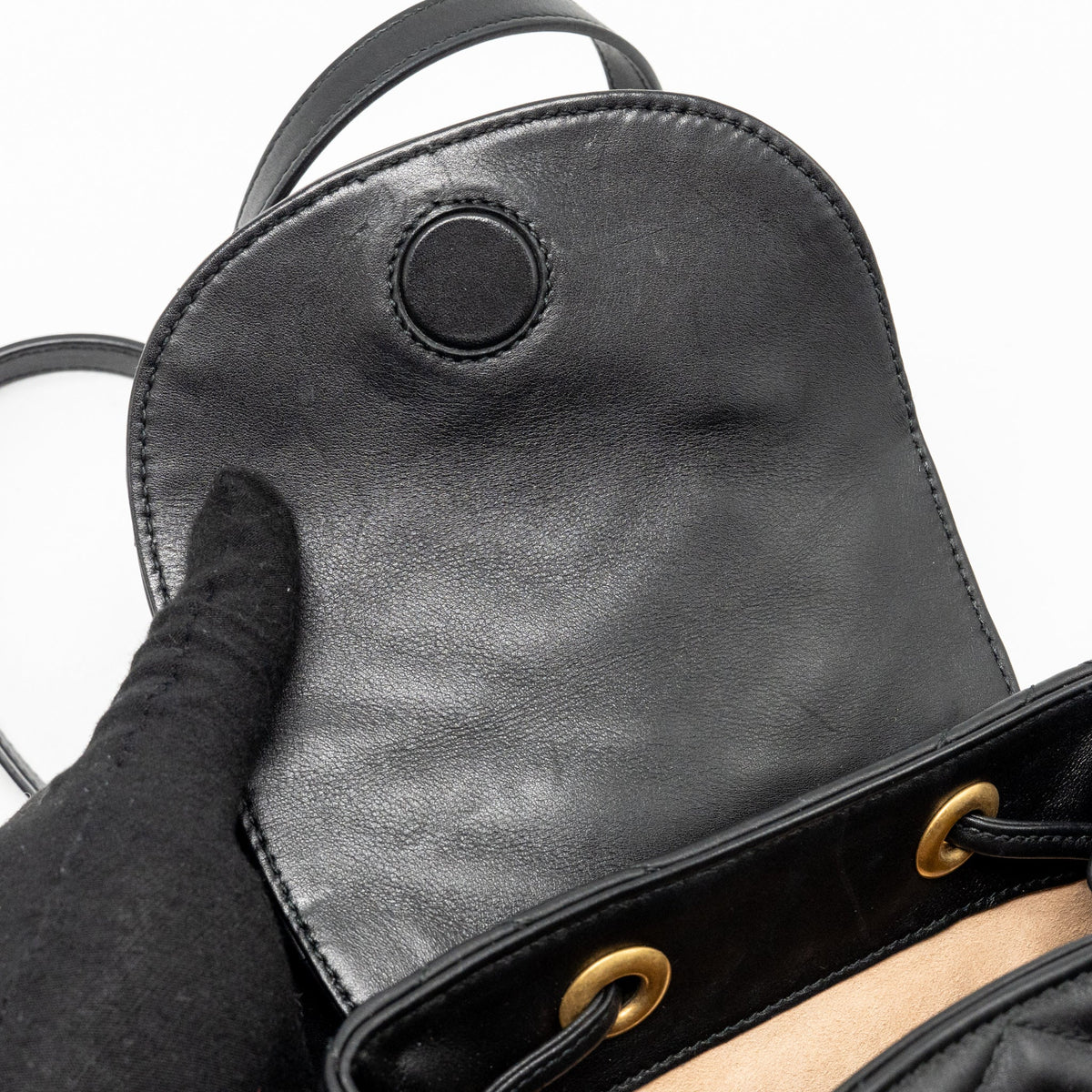 gucci-gg-marmont-backpack-calfskin-black-ghw