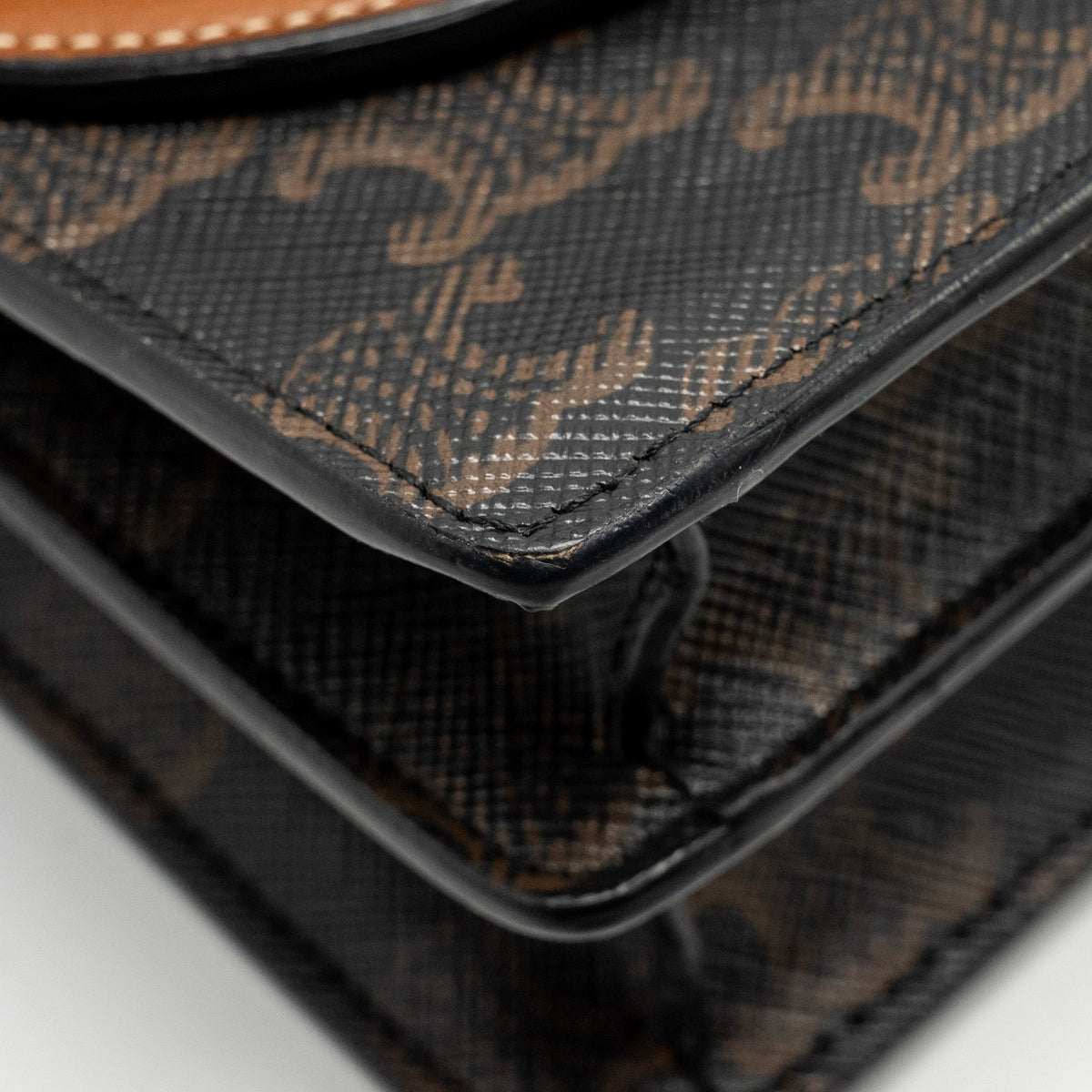 celine-wallet-on-strap-triomphe-canvas-smooth-lambskin-tan-ghw-6