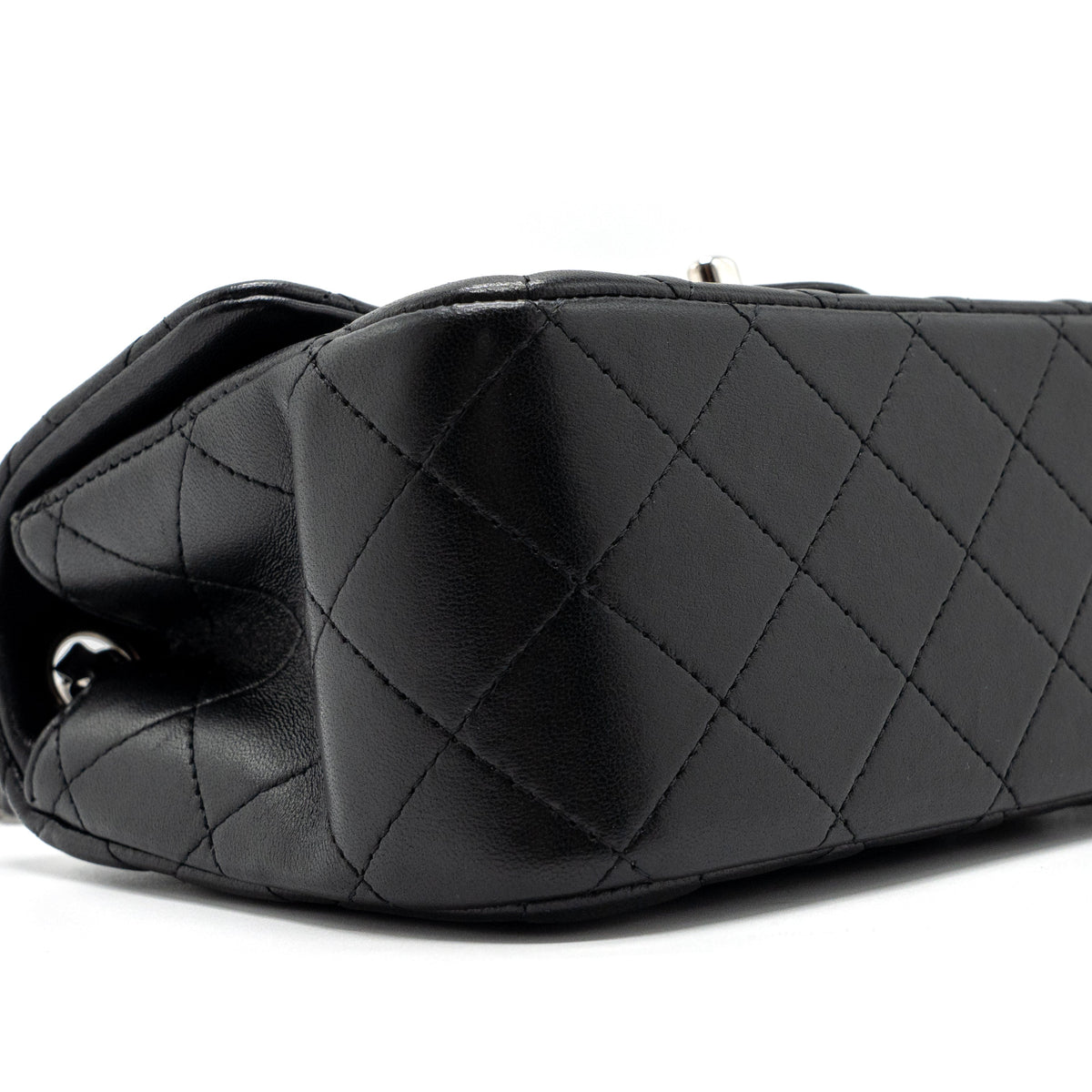 copy-of-chanel-mini-square-flap-bag-lambskin-black-shw