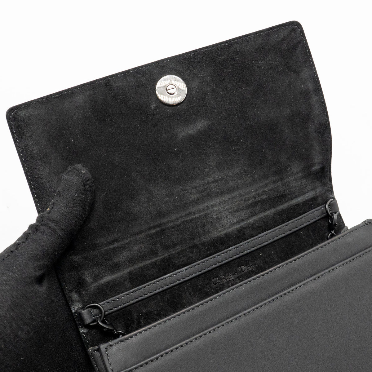 dior-studded-diorama-wallet-on-chain-leather-so-black-copy