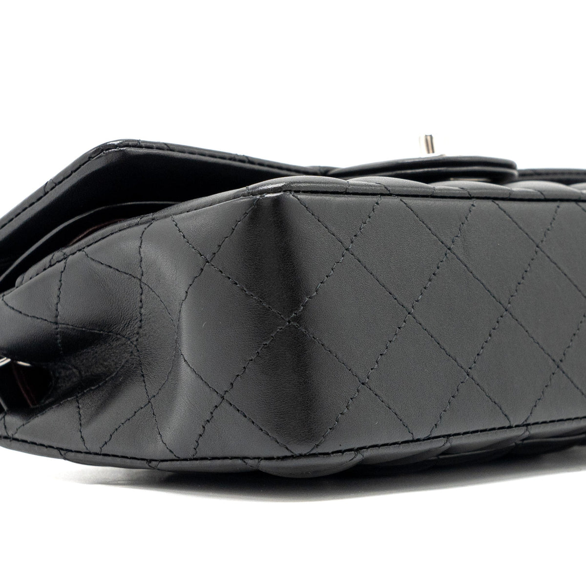 chanel-small-classic-double-flap-bag-lambskin-black-shwmicrochip