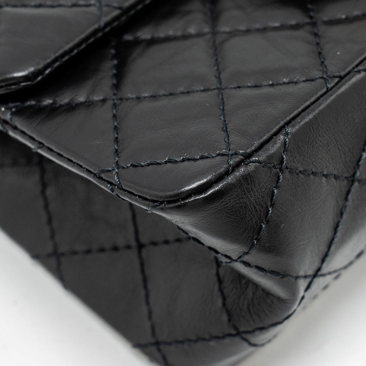 chanel-mini-2-55-reissue-flap-bag-aged-calfskin-black-brushed-ghw-microchip-copy
