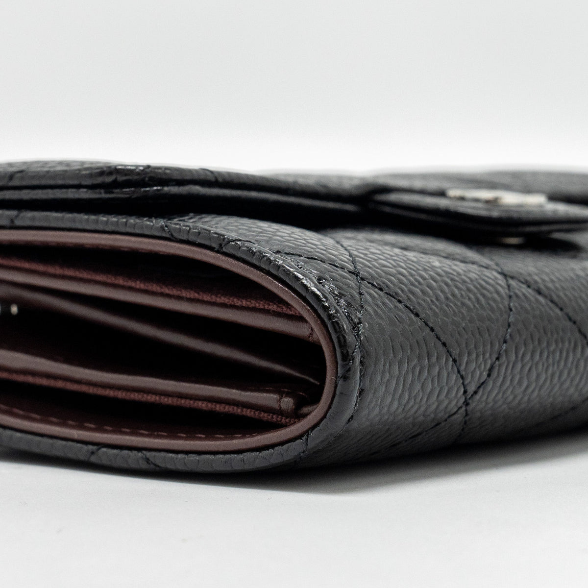 chanel-classic-flap-wallet-caviar-black-shw