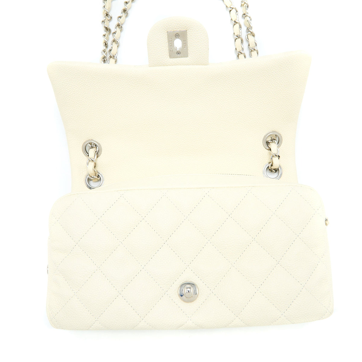 chanel-quilted-flap-bag-caviar-white-shw