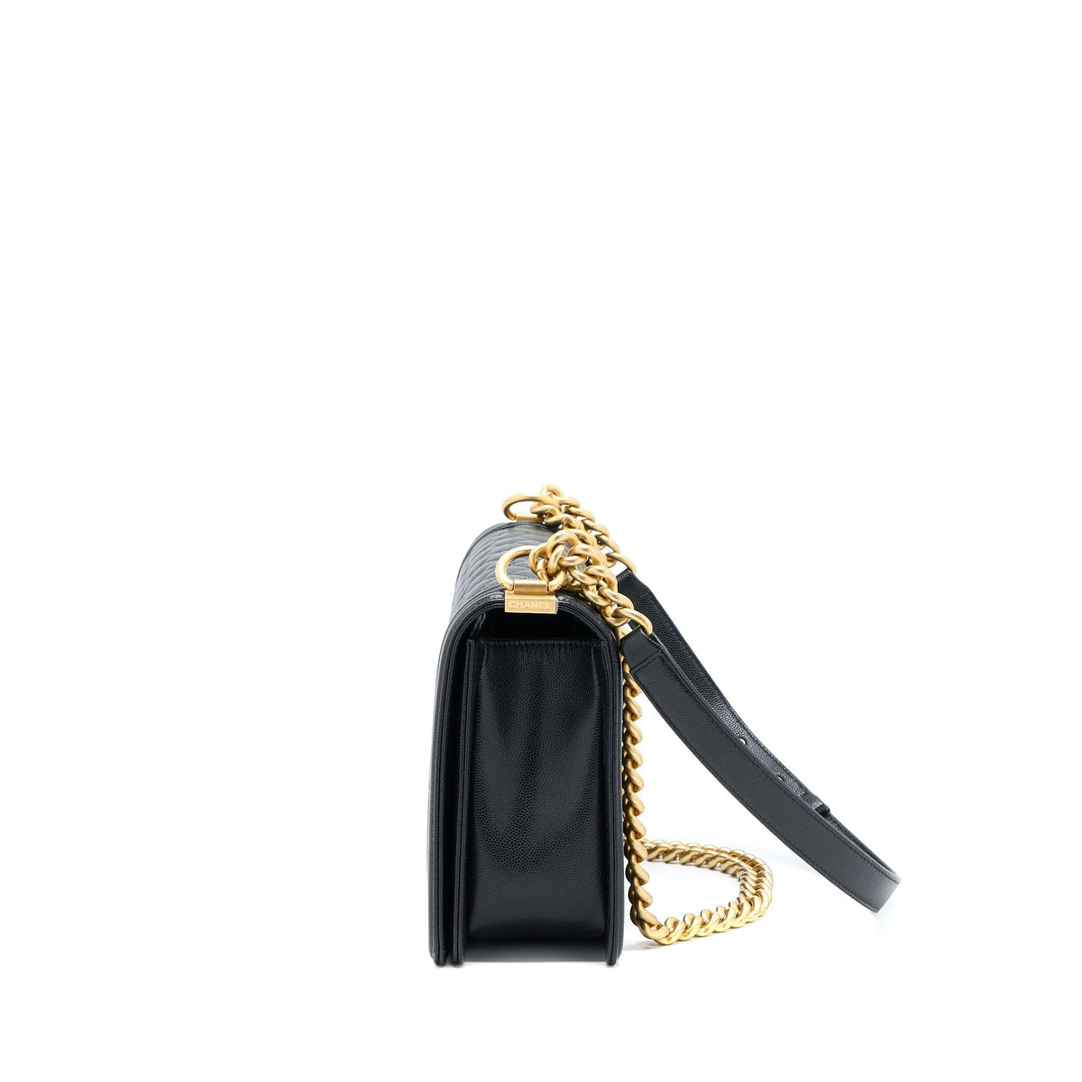 chanel-boy-bag-28cm-caviar-black-brushed-ghw