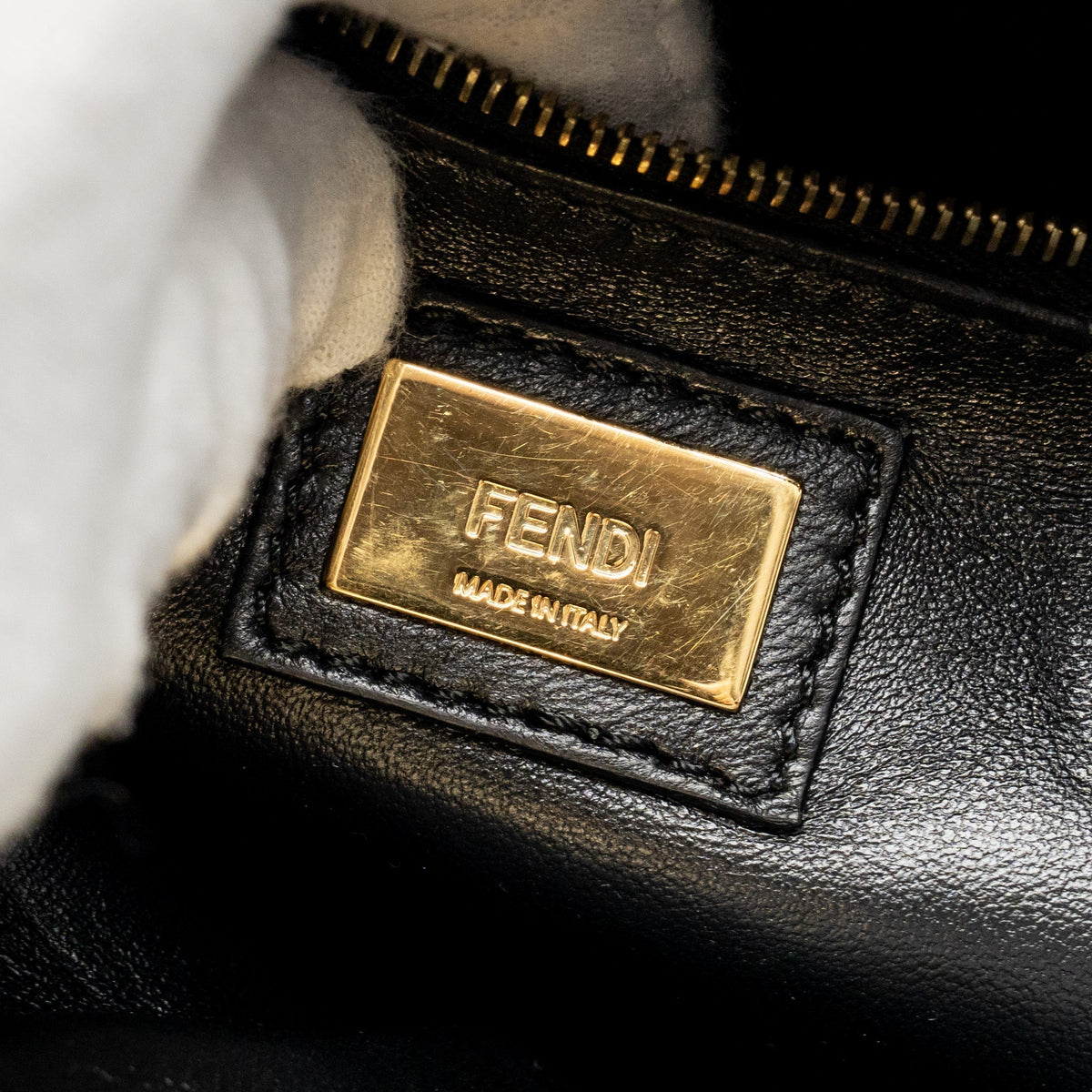 fendi-mini-peekaboo-lambskin-black-ghw-1
