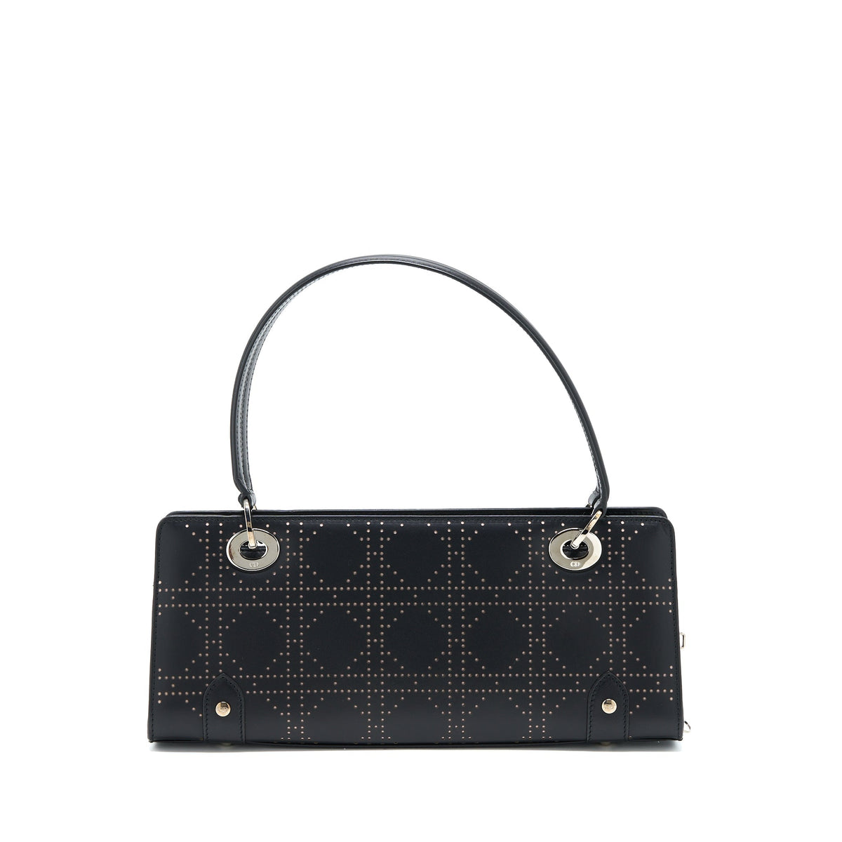 dior-vintage-lady-dior-long-cuir-bag-calfskin-black-shw