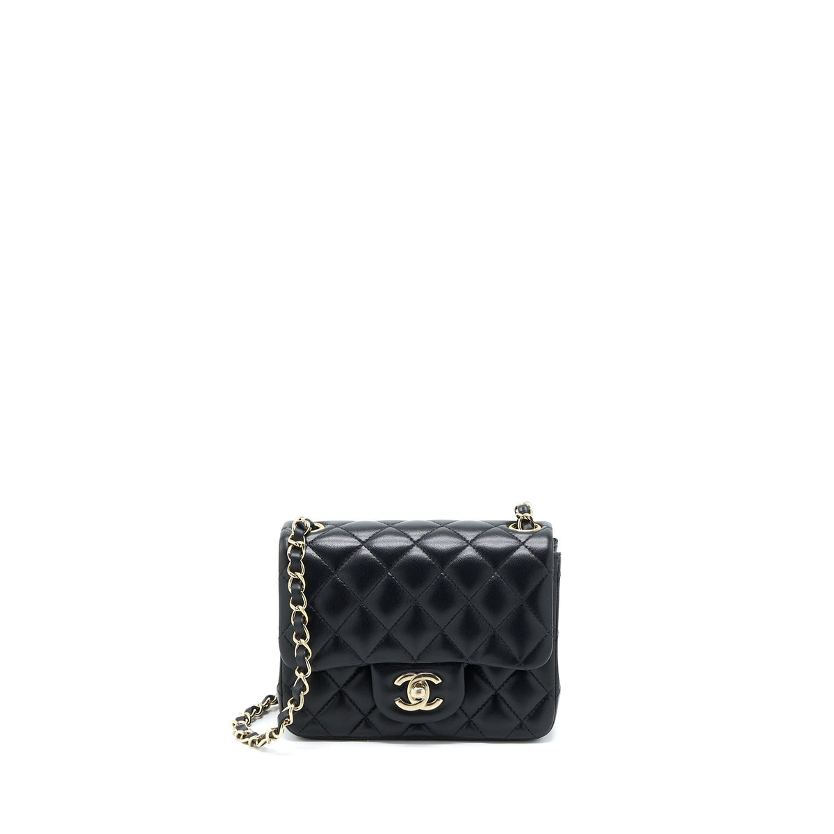chanel-classic-mini-square-flap-bag-lambskin-black-lghw-microchip-2