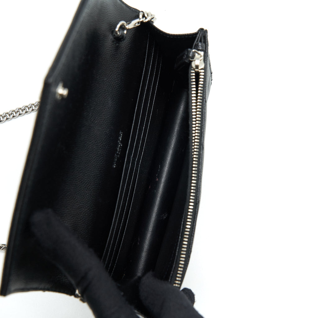 saint-laurent-ysl-cassandra-matelasse-envelope-chain-wallet-grained-calfskin-black-shw