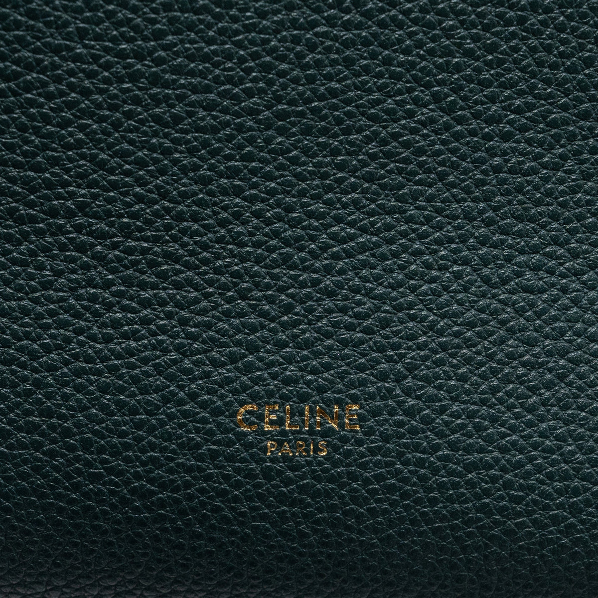 celine-sangle-bucket-bag-calfskin-dark-green-ghw
