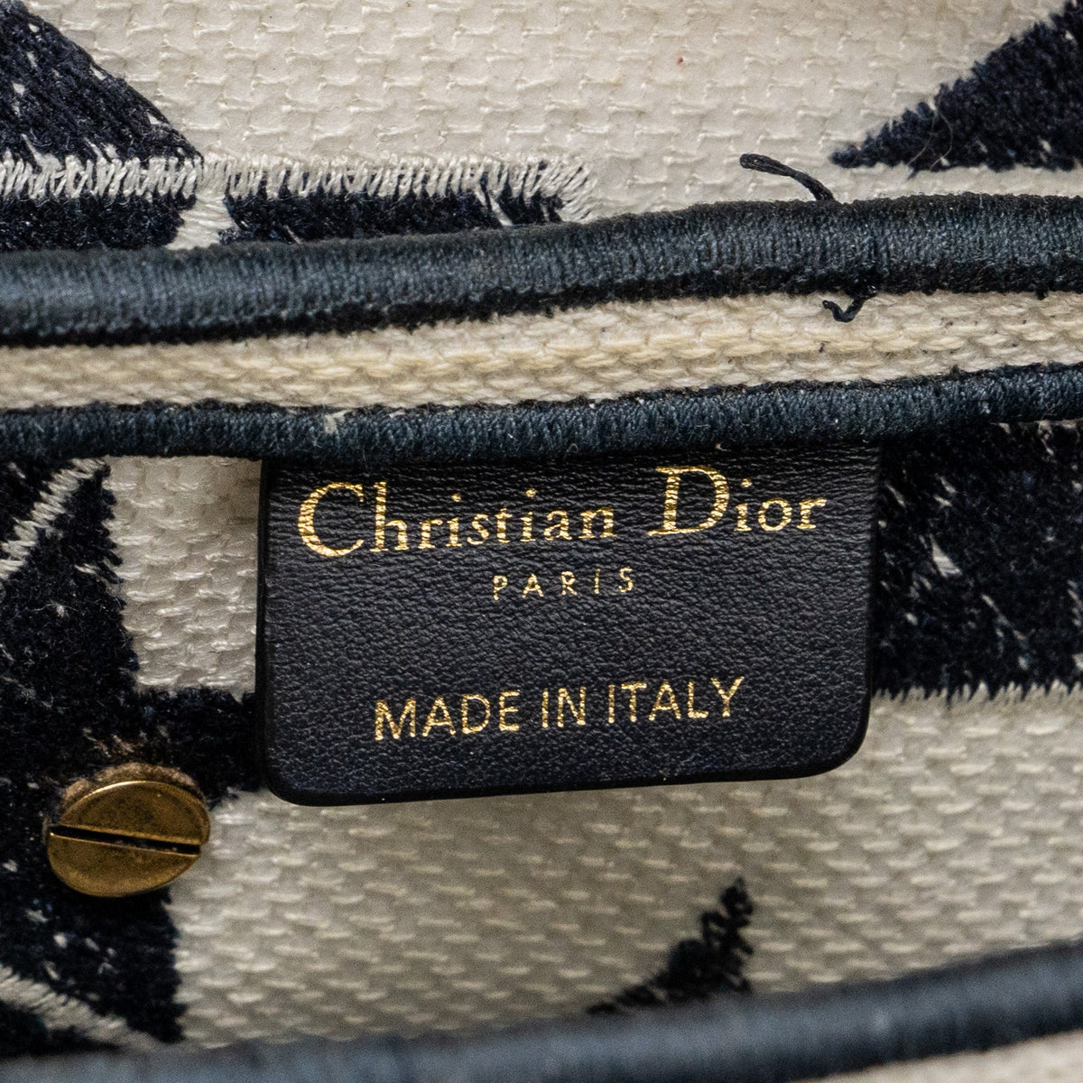 dior-saddle-bag-canvas-limited-print-dark-blue-white-ghw