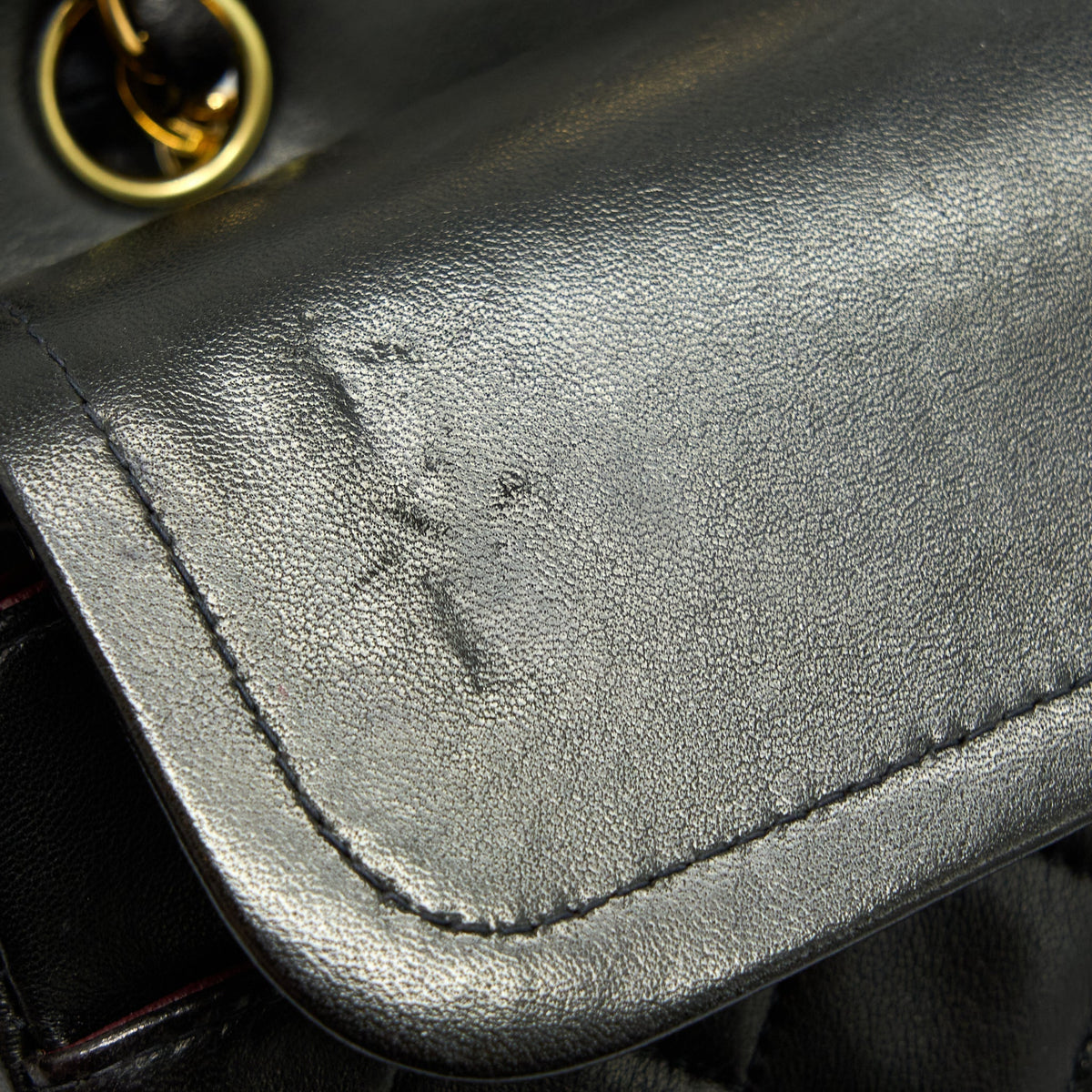 chanel-vintage-classic-double-flap-bag-lambskin-black-ghw