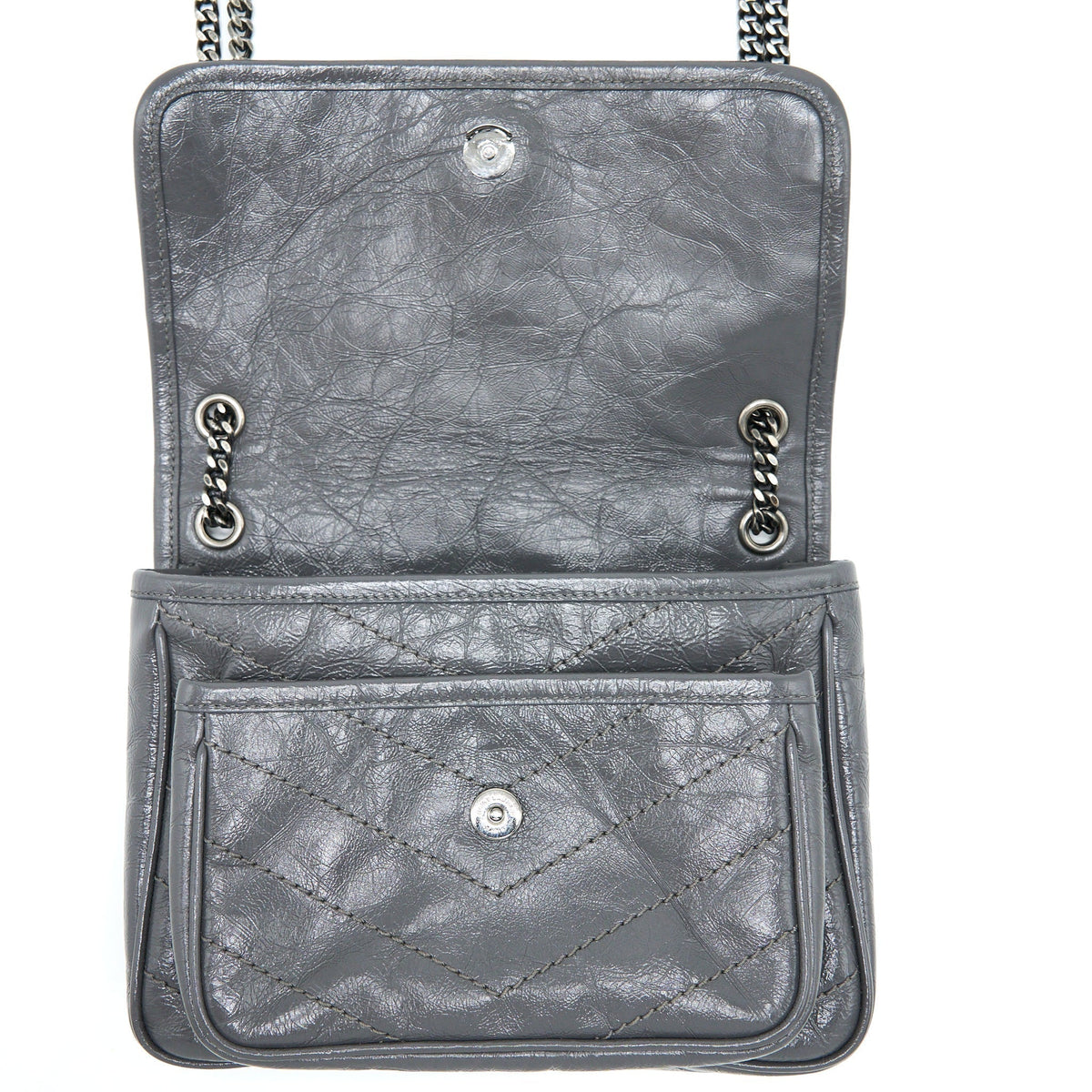 saint-laurent-ysl-niki-baby-dark-grey-with-grey-hardware