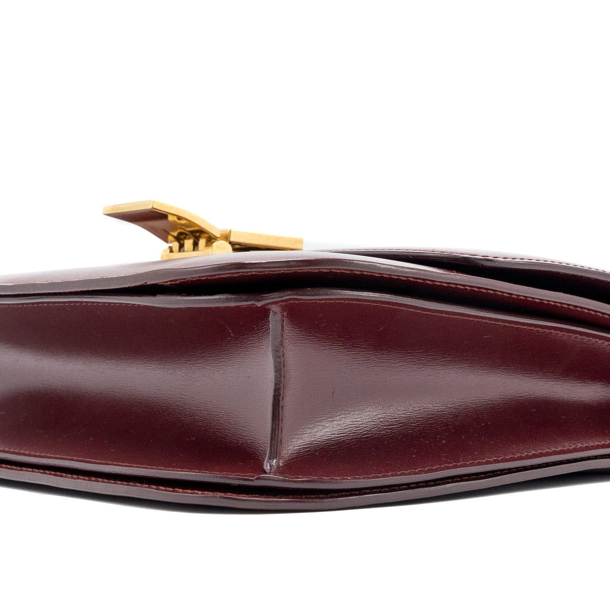 celine-medium-classic-box-bag-calfskin-dark-red-ghw-1