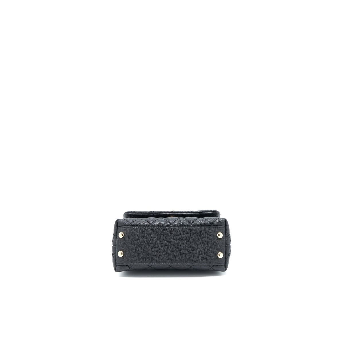 chanel-mini-coco-handle-caviar-black-burgundy-handle-lghw