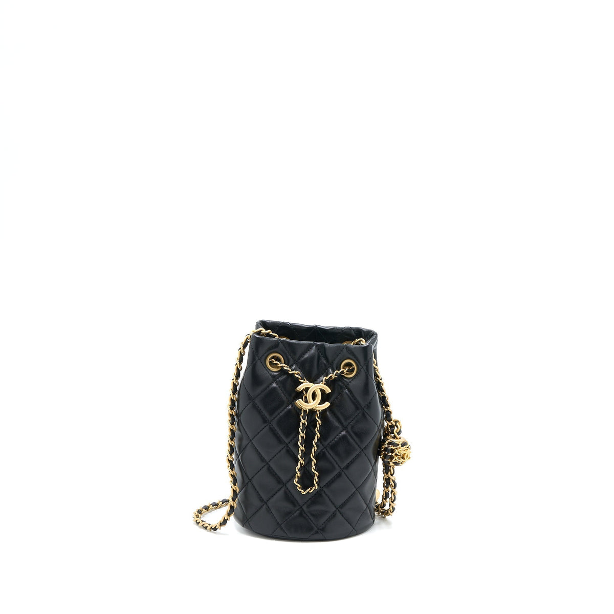 chanel-22s-pearl-crush-bucket-bag-lambskin-black-brushed-ghw-microchip-copy-copy