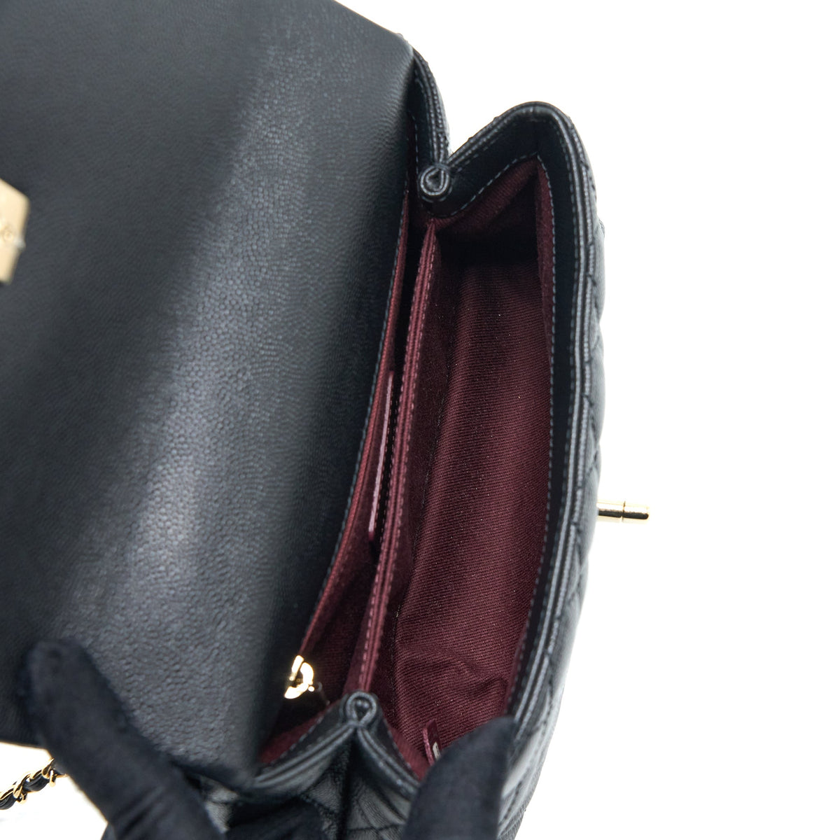 chanel-small-coco-handle-caviar-black-lghw-1