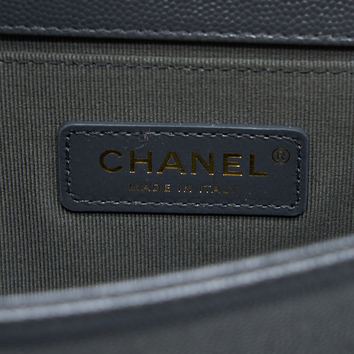 chanel-small-boy-bag-chevron-caviar-dark-grey-brushed-ghw-microchip